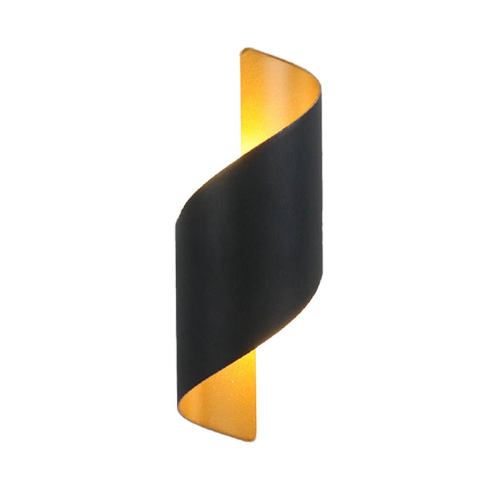 [Open-Box] Unique Spiral Design LED Waterproof Two-way Luminous Wall Light for Aisle Balcony