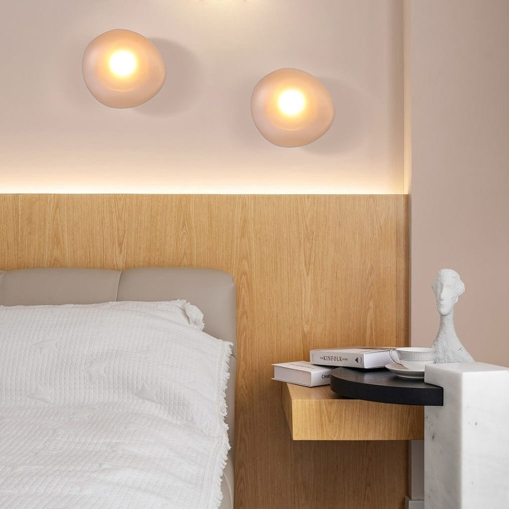 Pebbles Wall Lamp Modern Glass Decorative Lighting