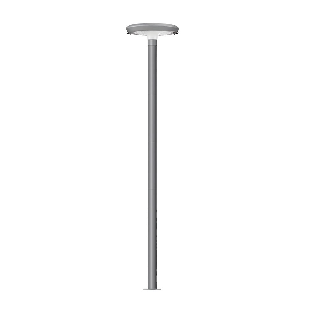 Solar UFO Street Light Modern Circular Dual Motion Sensor LED Lamp