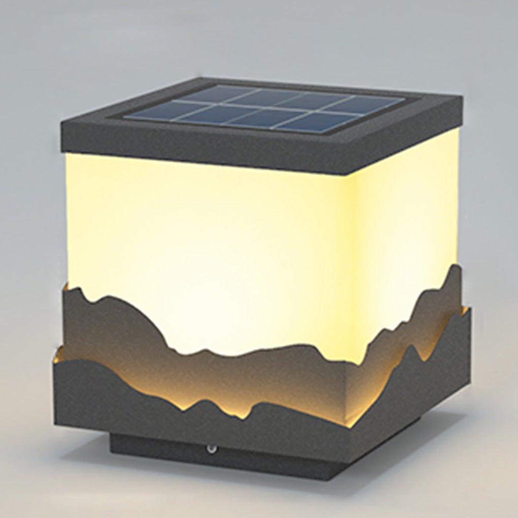 Square Landscape Light LED Mountain Peak Decorative Light