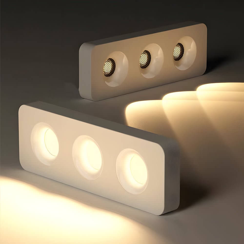 Square LED Anti-Glare Flush Mount Ceiling Light