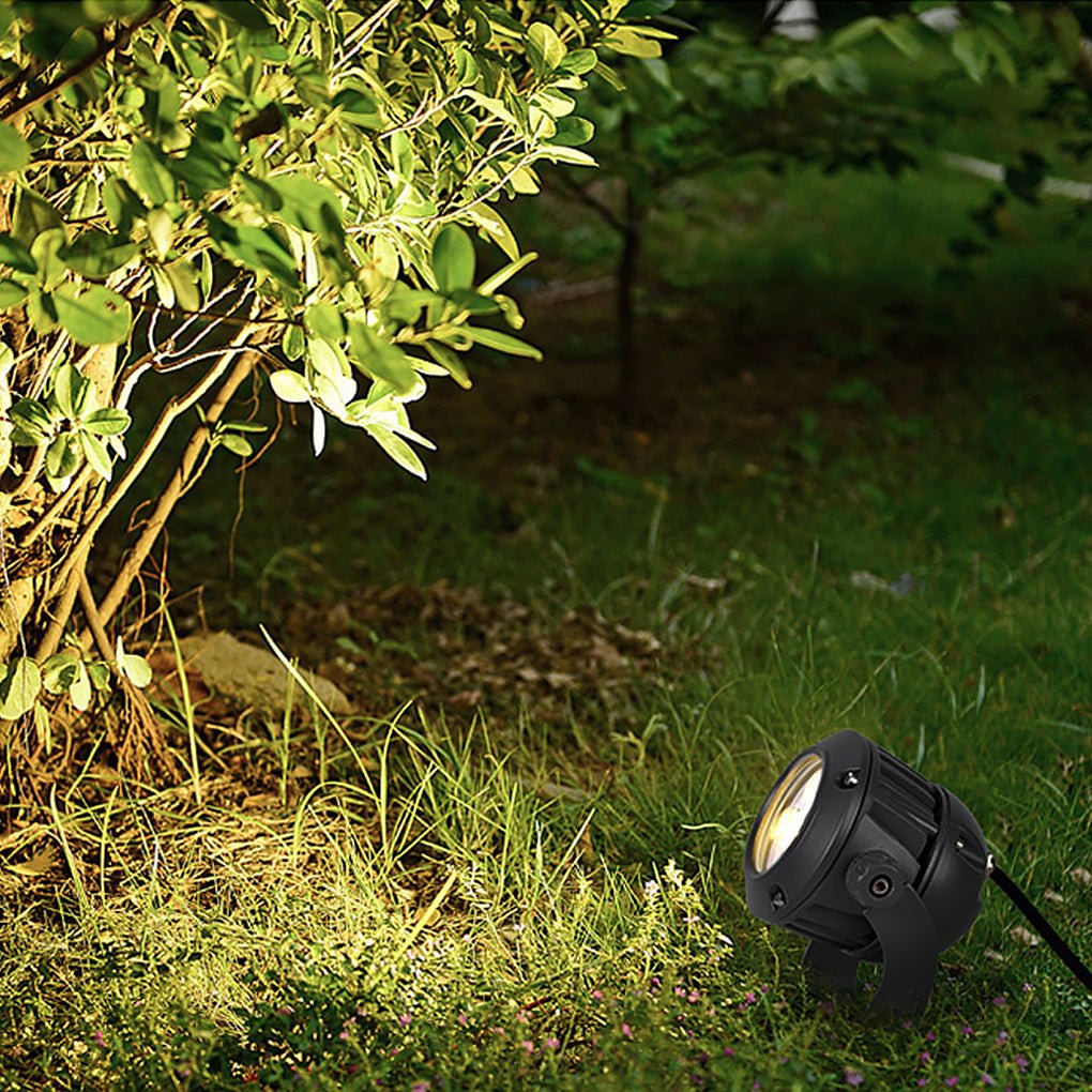 Tree Spotlight Modern Gray Outdoor Landscape Light