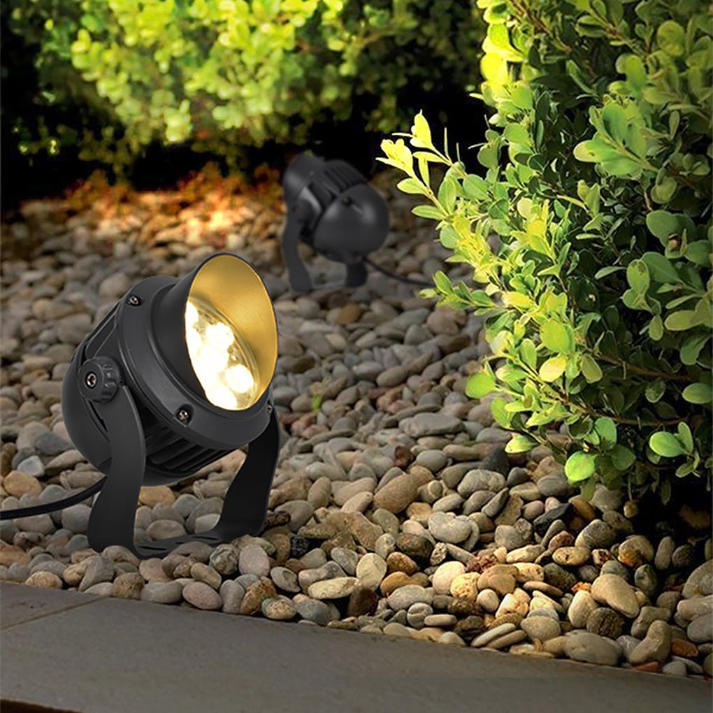 Tree Spotlight Modern Gray Outdoor Landscape Light