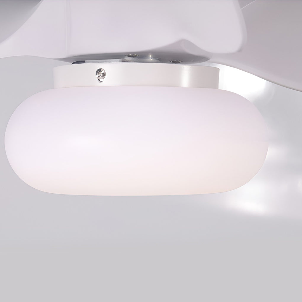 Macaron Ceiling Fan with Light Modern Decoration LED Light