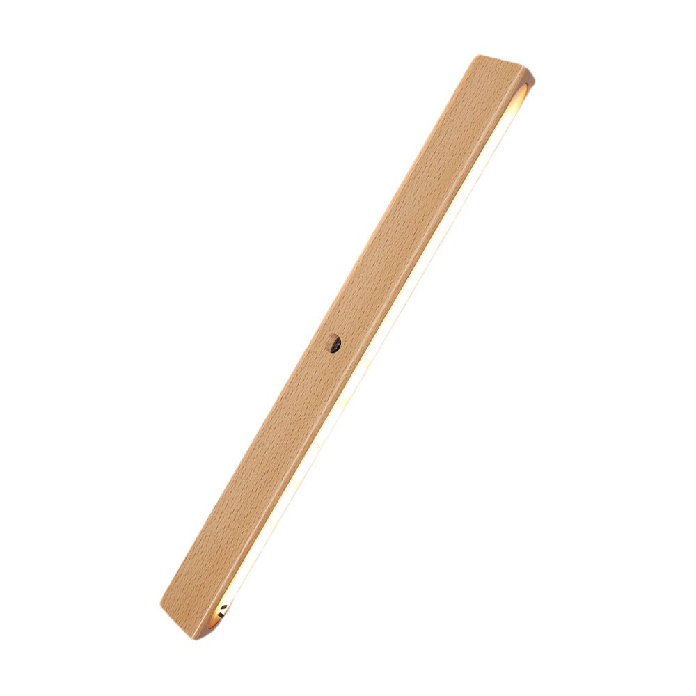 Magnetic Motion Sensor Light Wooden Rectangle Light
