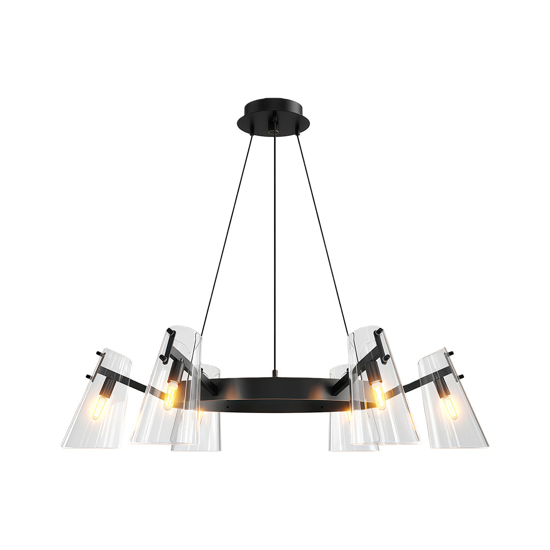 Unique Modern Chandeliers Simple Copper Ceiling Light