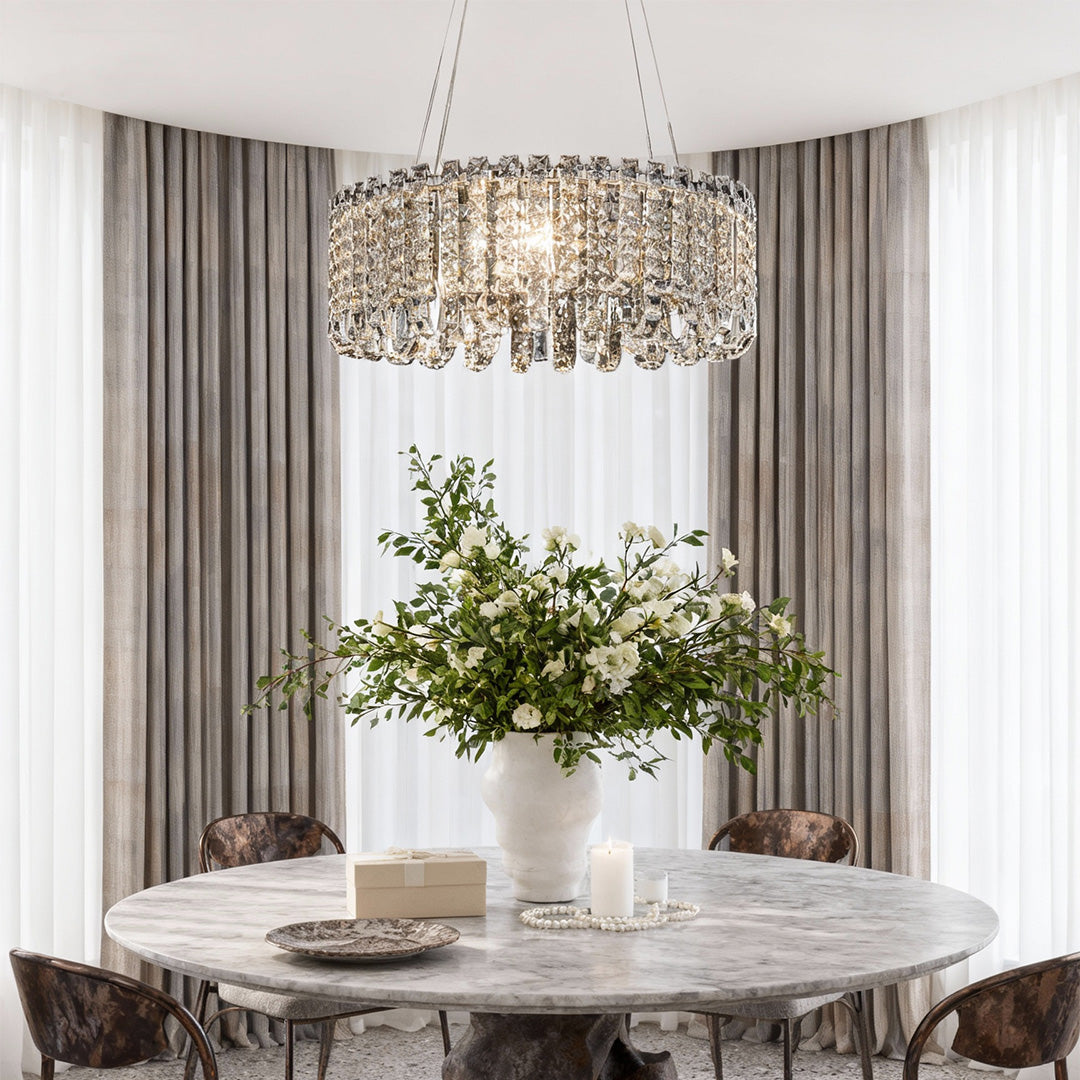 Crystal Chandelier Modern Minimalist Luxury Ceiling Light