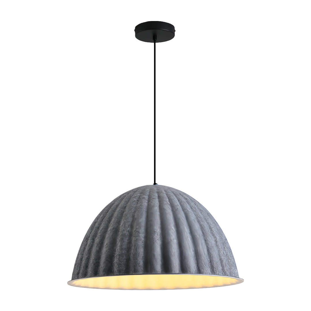 Gray Pendant Light Creative Pumpkin-Shaped Felt ceiling lights