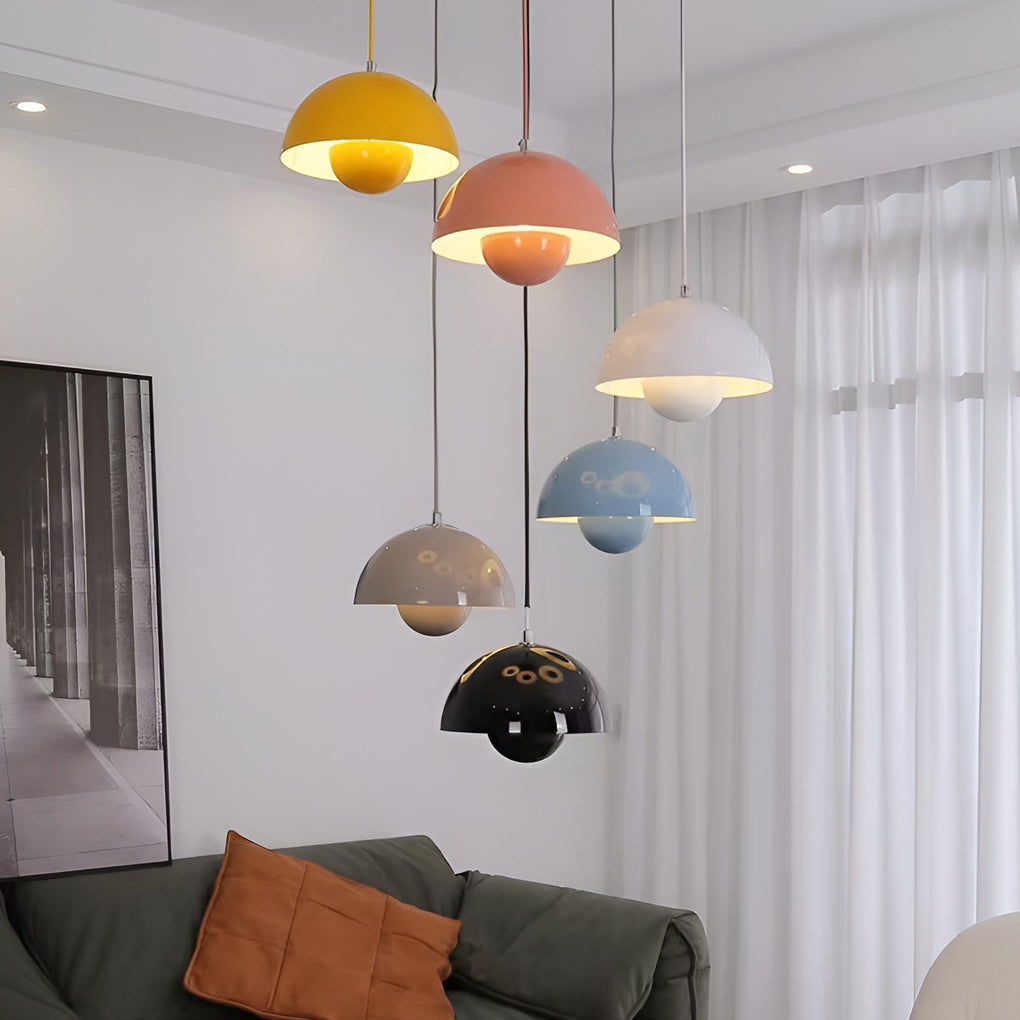 Metal Dome Pendant Light Nordic Decorative Ceiling Light