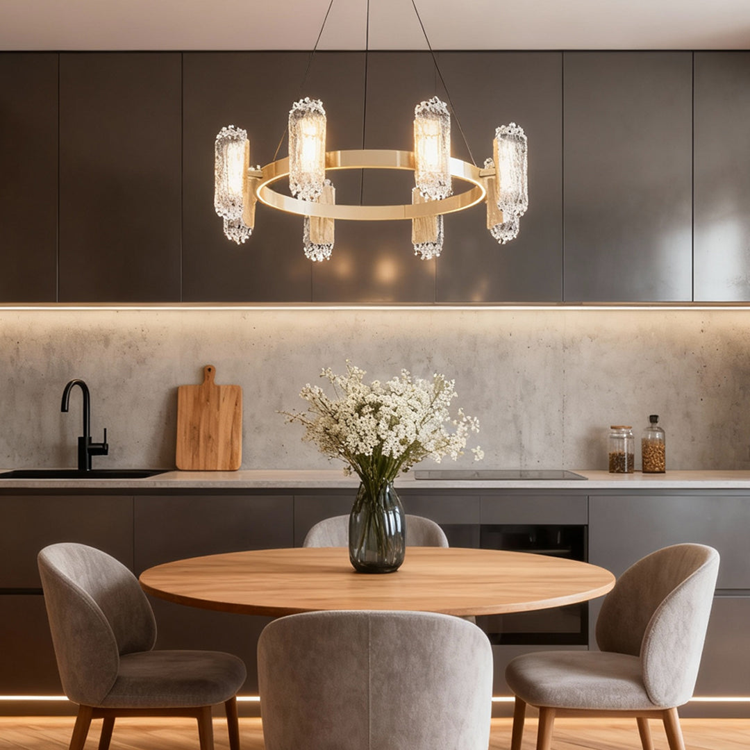 Metal Modern Chandelier Creative Minimalist Ceiling Light