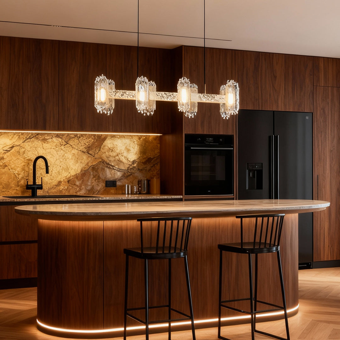 Metal Modern Chandelier Creative Minimalist Ceiling Light