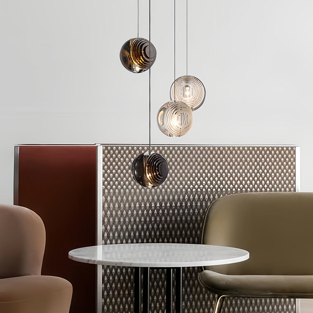Metal Pendant Lights Modern Minimalist Single Ceiling Light
