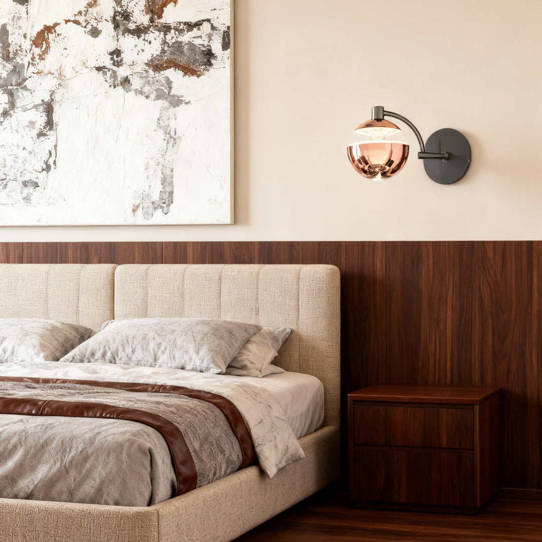Metal Wall Sconce Modern Minimalist Creative Acrylic Lamp