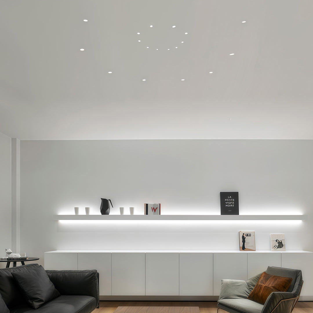 Mini LED Spotlights Deep Recessed Anti-Glare Miniature Open-Hole Light