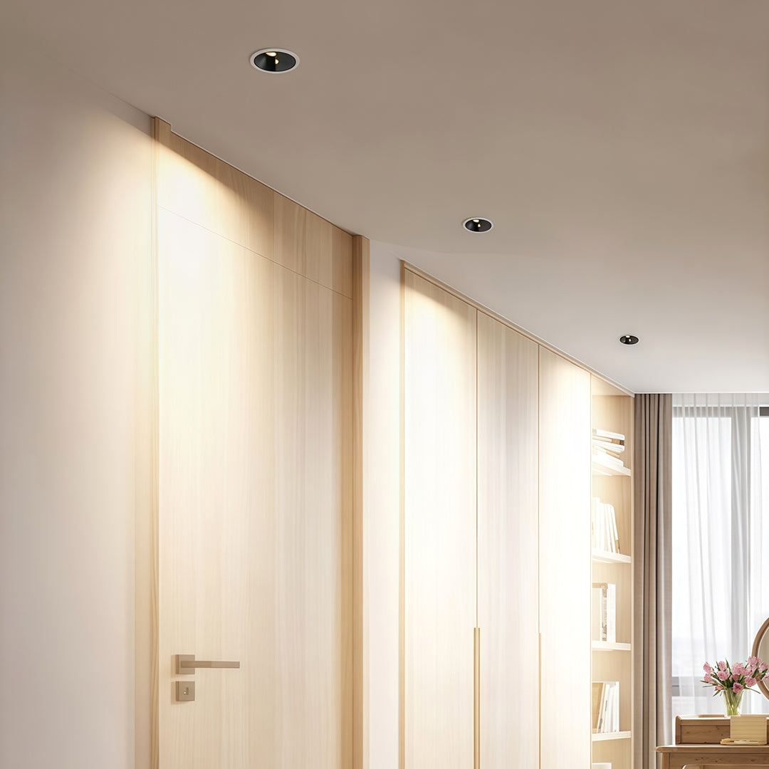 Adjustable Spotlights Embedded Anti-Glare Light