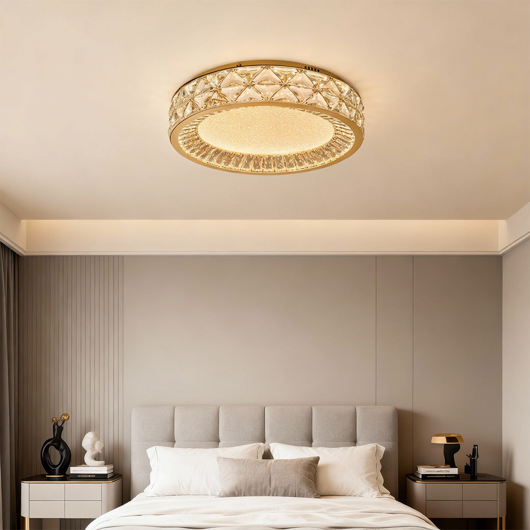 Decorative Flush Mount Ceiling Lights Luxury Crystal Light