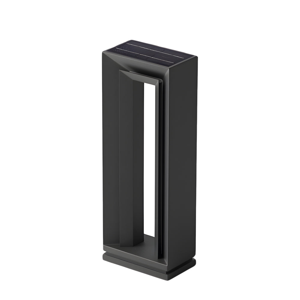 Outdoor Arch LED Solar Lawn Lights Modern Minimalist Style
