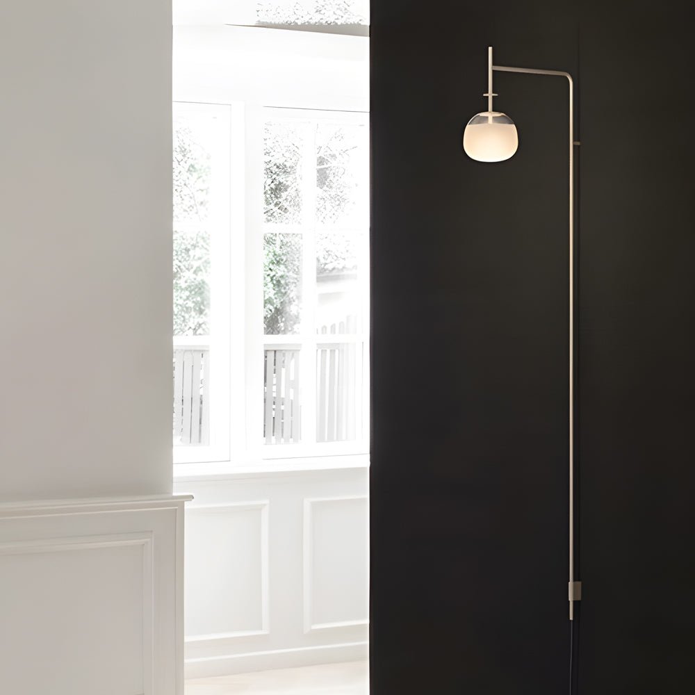 [Open-Box] Minimalist Metal Long Pole Arm Tempo LED Wall Sconce
