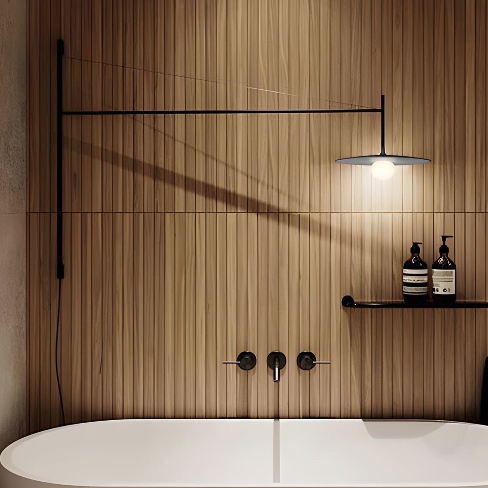 [Open-Box] Minimalist Metal Long Pole Arm Tempo LED Wall Sconce