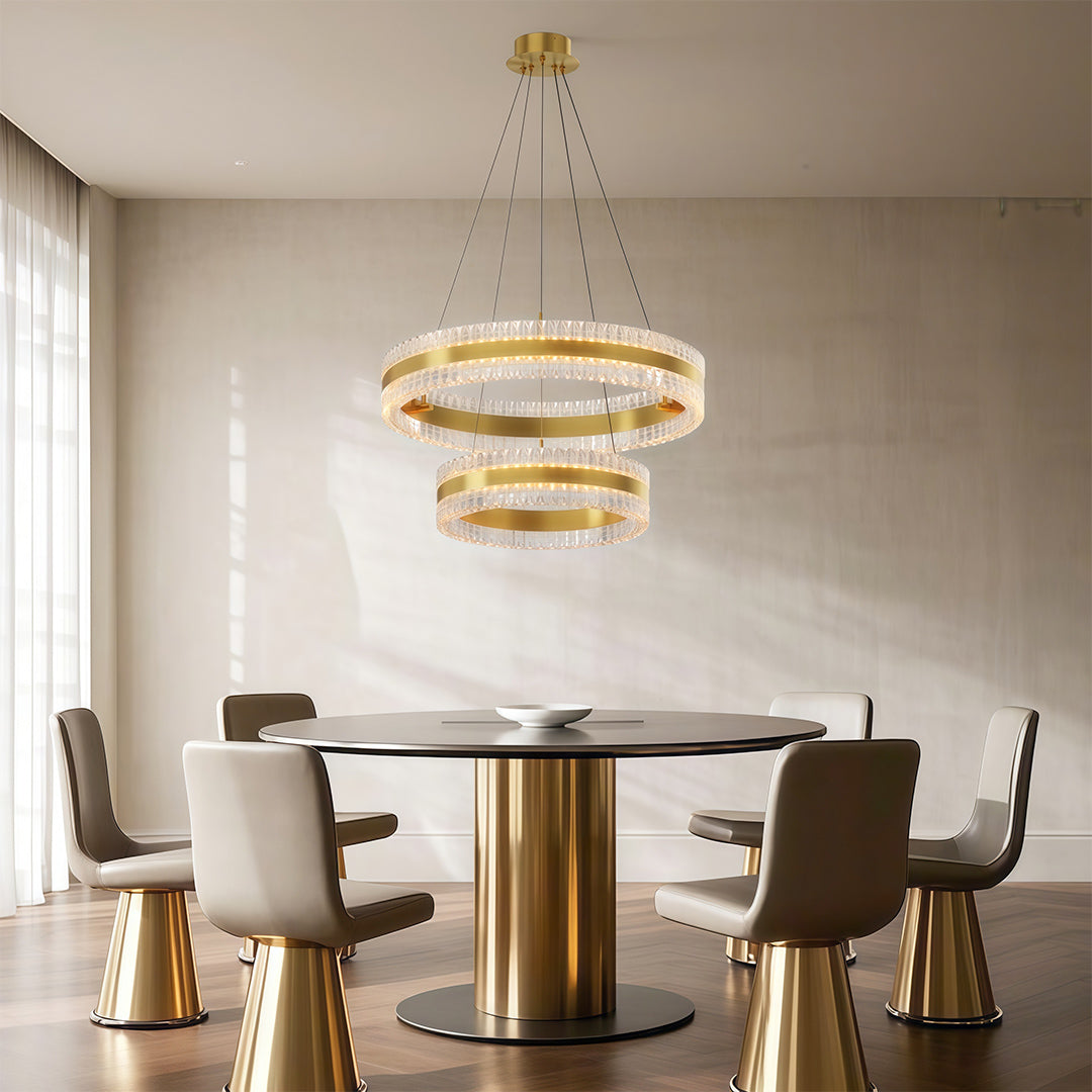 Modern Circular Chandelier Minimalist Luxury Ceiling Light
