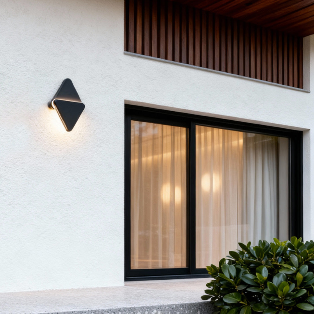 Outdoor Lighting Sconce Waterproof European Style Geometric Lamp