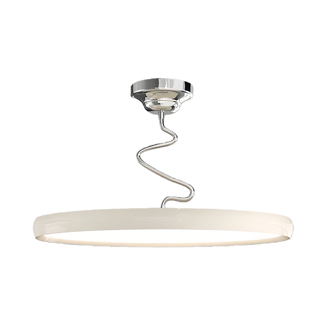 Modern Semi Flush Mount Ceiling Light Twisted wide-spectrum Light