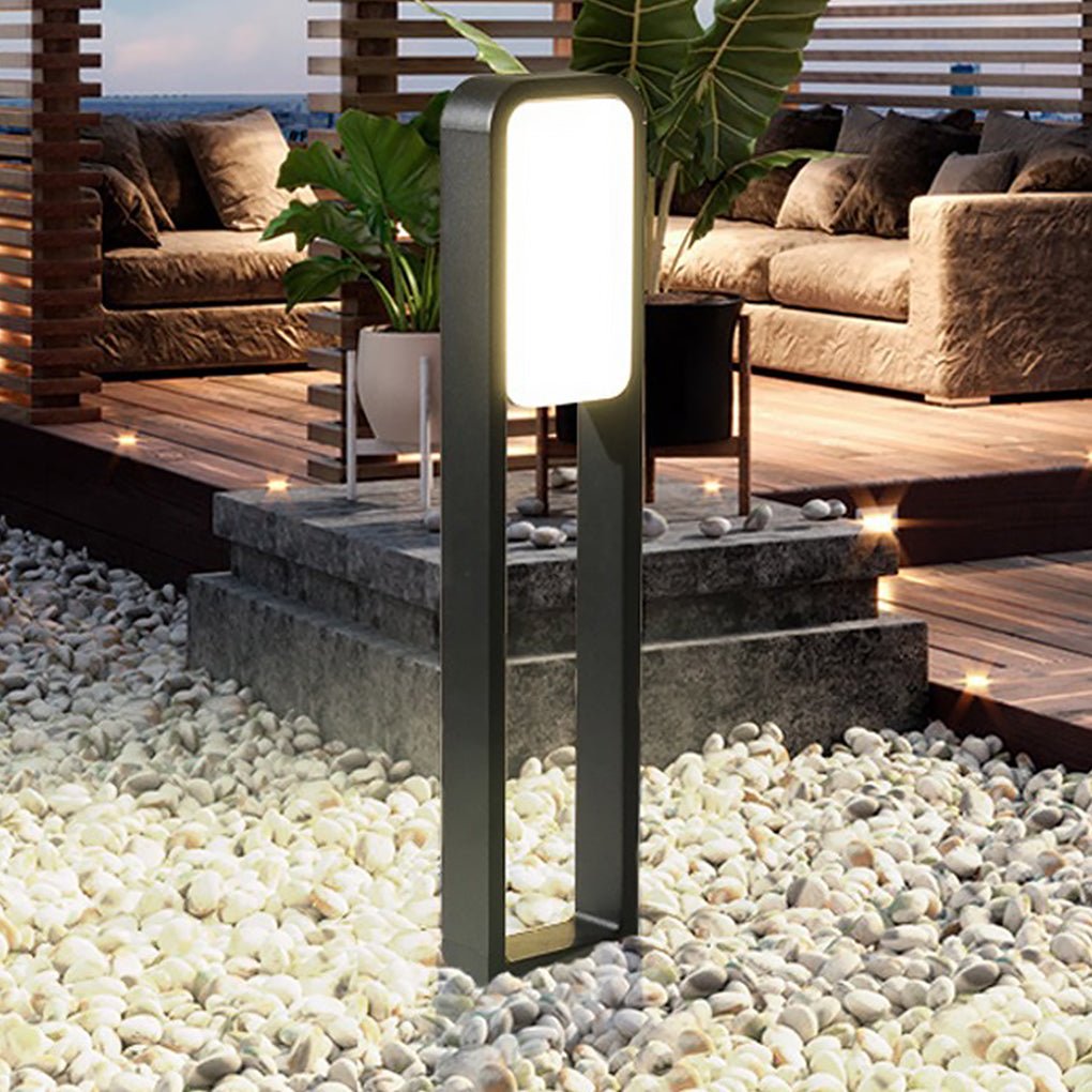 Big Square Panel COB LED Path Light Dual Front & Back Lighting