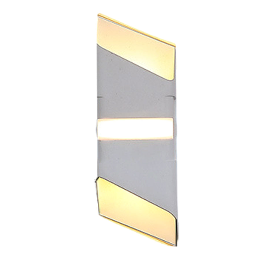Square Tube LED Up And Down Outdoor Wall Lights
