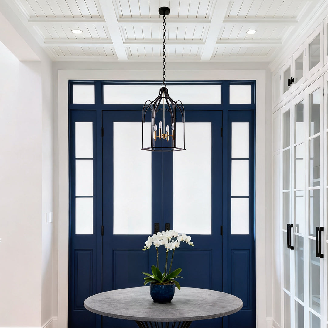 Lantern Chandeliers American Industrial Vintage Retro Ceiling Light