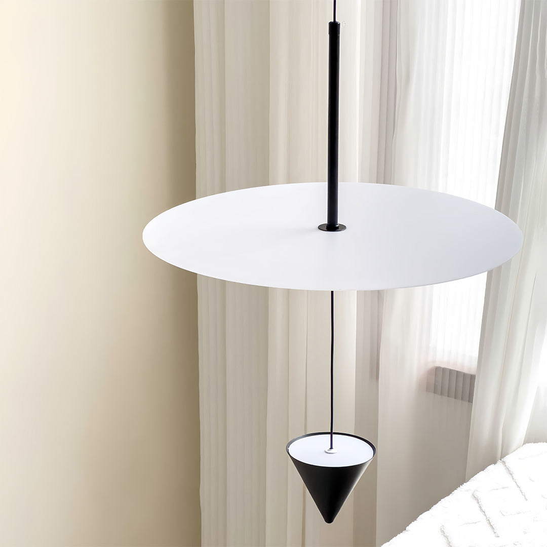 1 Light Pendant Nordic Minimalist Linear Pendant Light