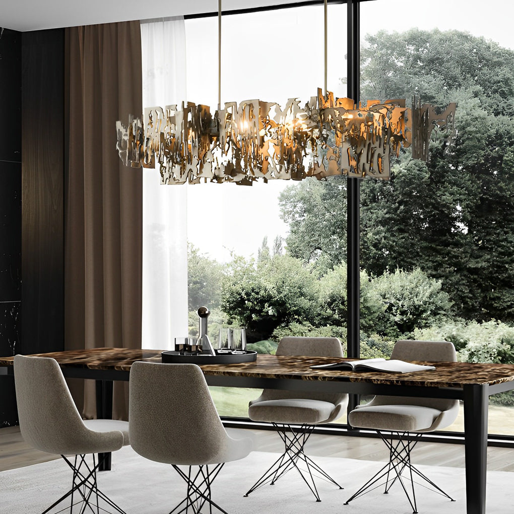 Modern Art Deco Chandelier European Creative LED Light
