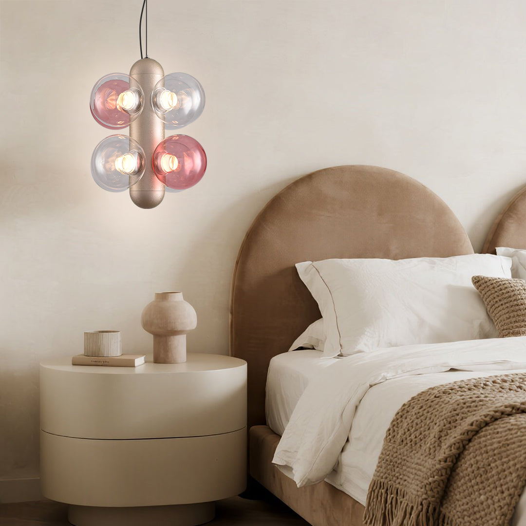 Minimalist LED Bubble Ball Chandelier Nordic