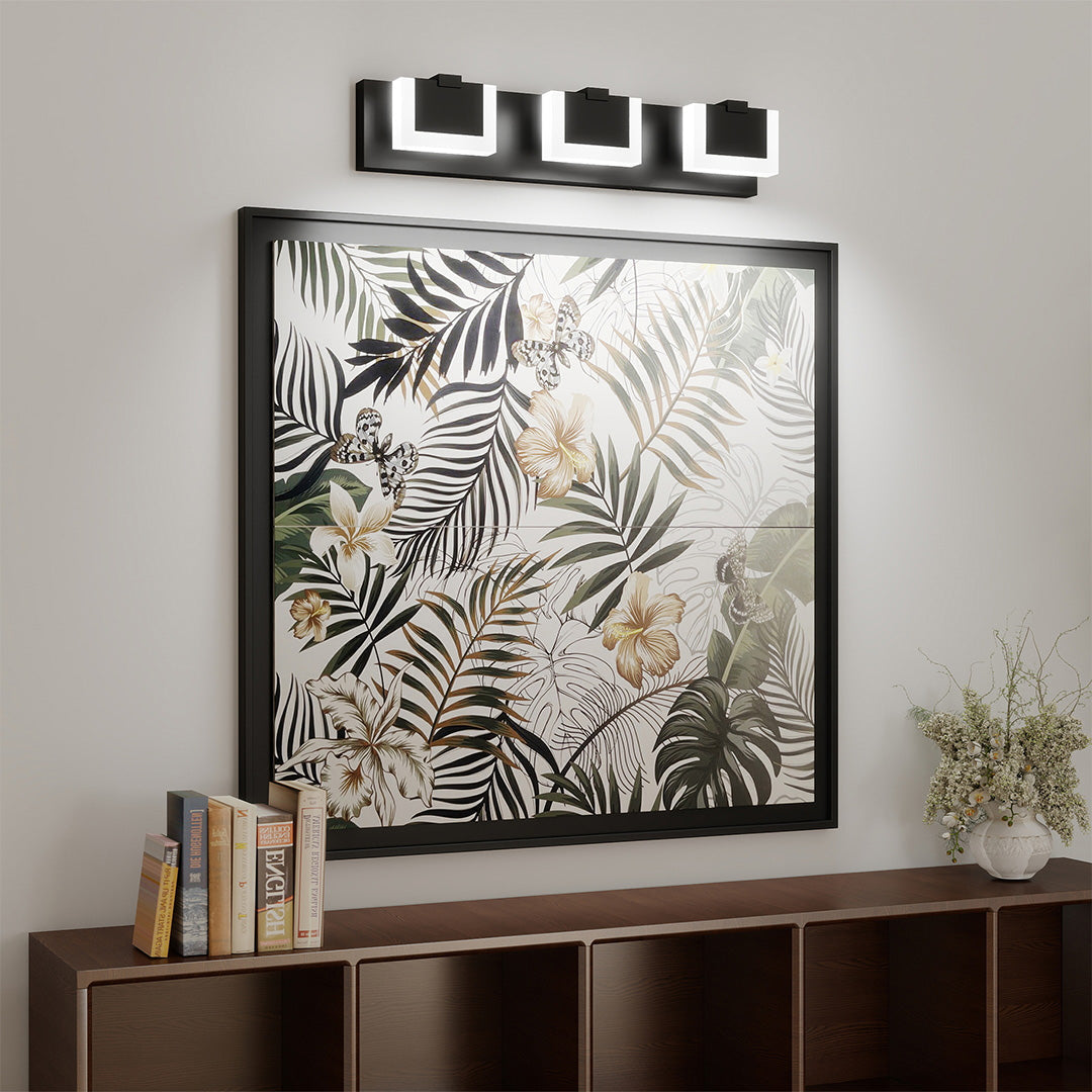 Bathroom LED Vanity Lights Nordic Chrome Mirror Light