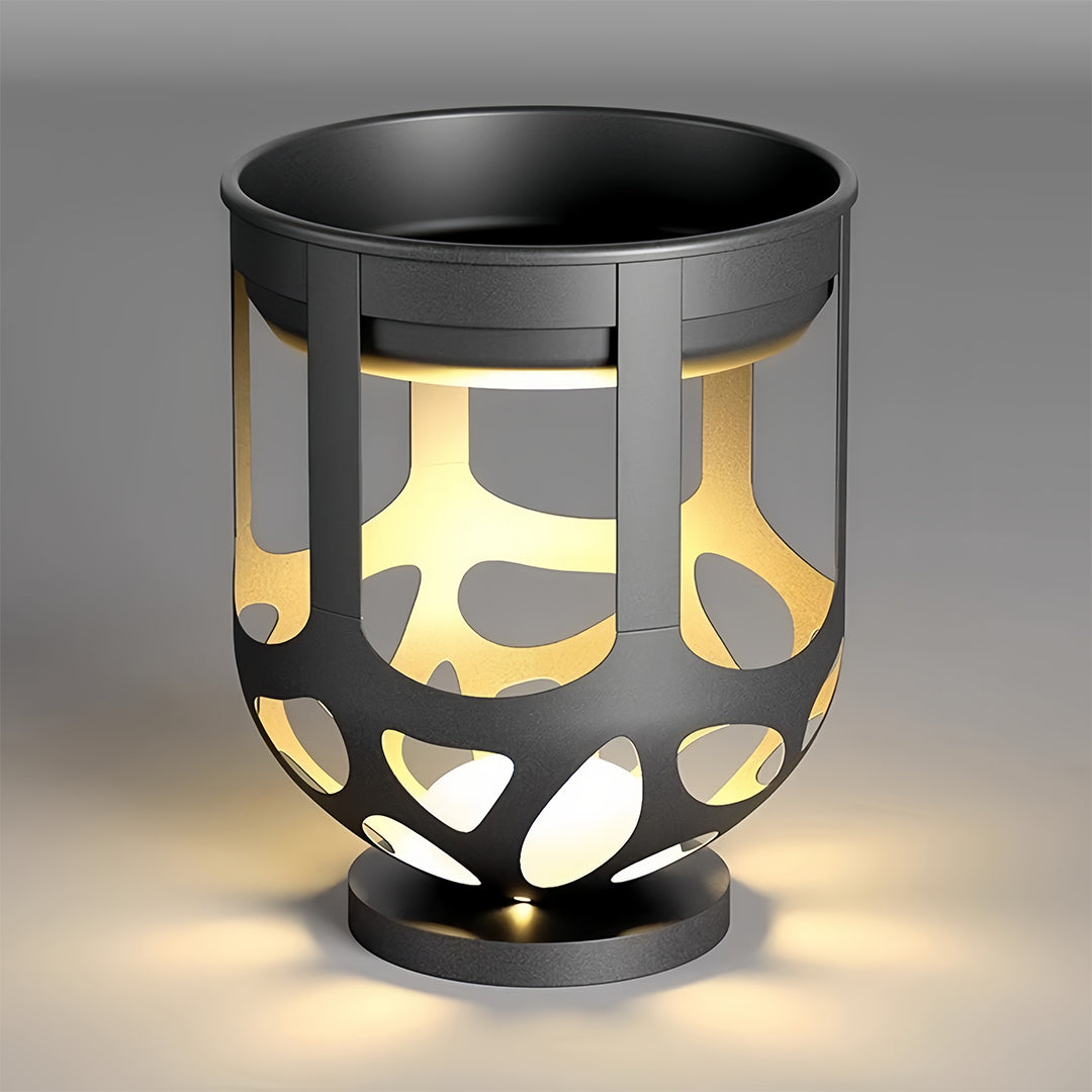 Lighted Outdoor Planter Waterproof Ambient Landscape Light