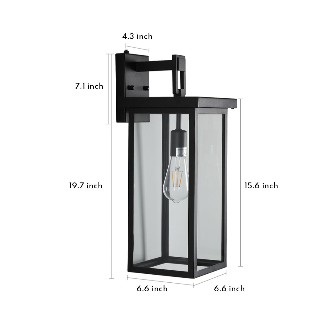 Exterior Lantern Wall Lights Outdoor Courtyard Waterproof Light