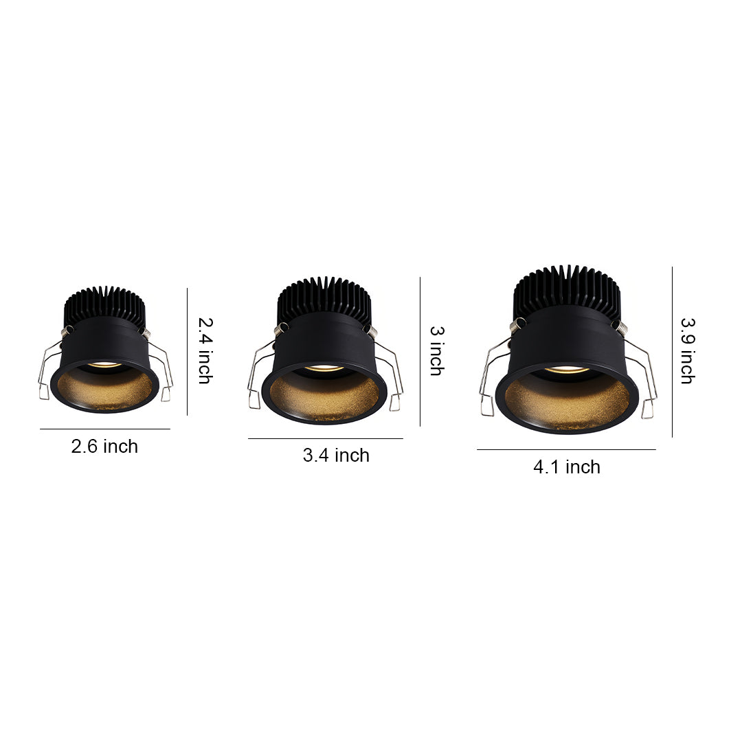 Recessed Adjustable Downlight Minimalist Anti-Glare LED Ceiling Light
