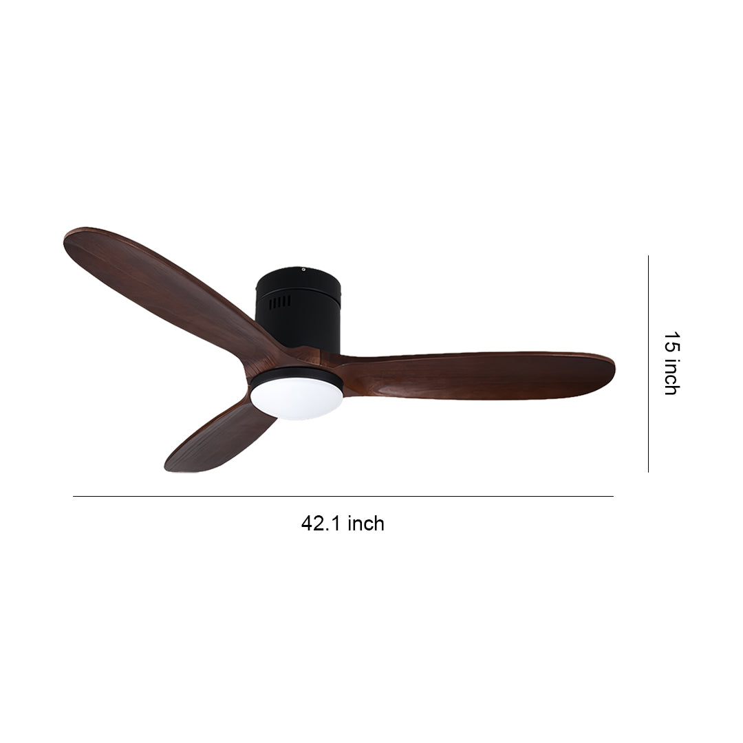 3 Blade Ceiling Fan With Light Quiet Dc Motor Ceiling Fan with Remote