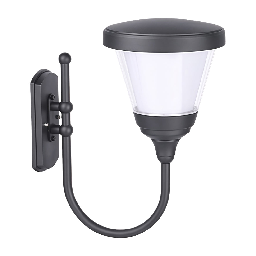 Black Outdoor Wall Mount Lighting Waterproof Garden Light