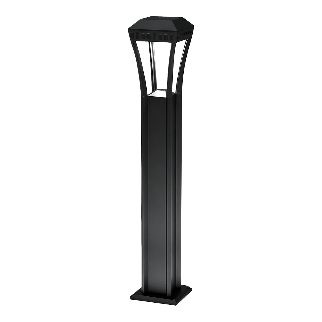 Modern Bollard Lights Geometric Outdoor Waterproof Landscape Light