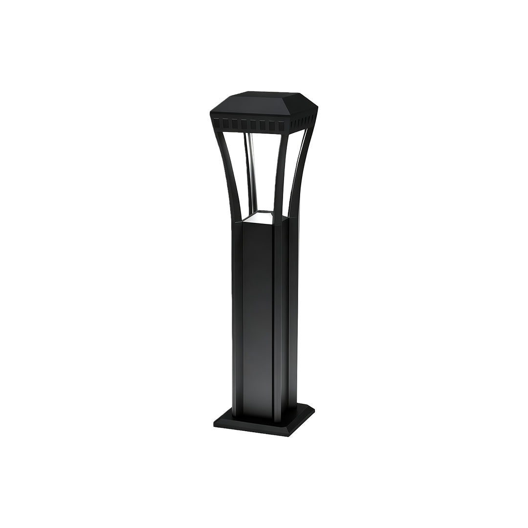 Modern Bollard Lights Geometric Outdoor Waterproof Landscape Light