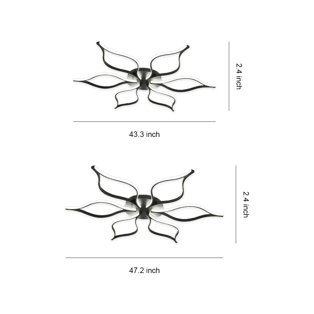 Modern Ceiling Lights Flush Mount Creative LED Light