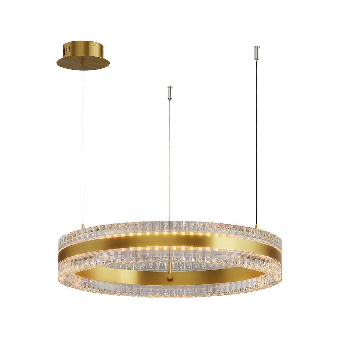 Modern Circular Chandelier Minimalist Luxury Ceiling Light