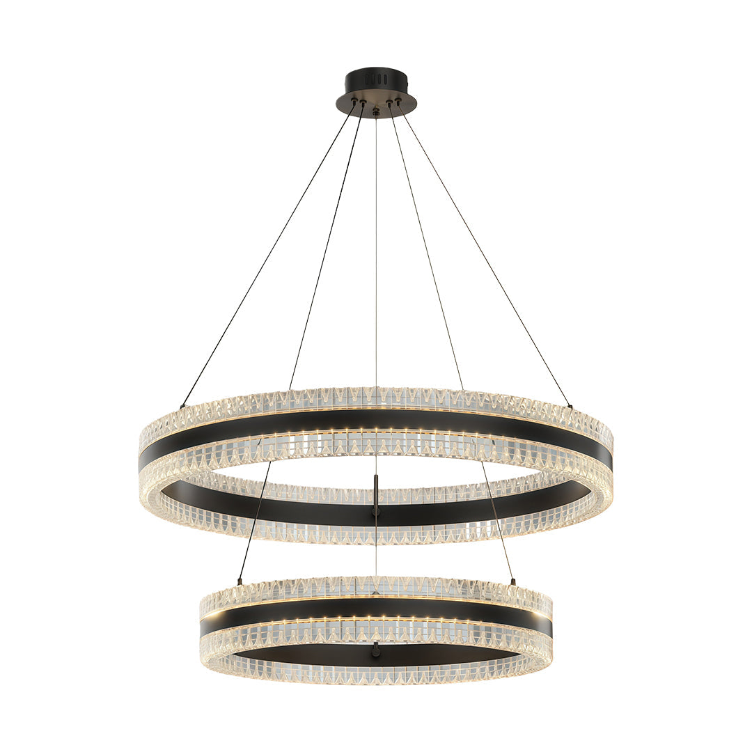 Modern Circular Chandelier Minimalist Luxury Ceiling Light