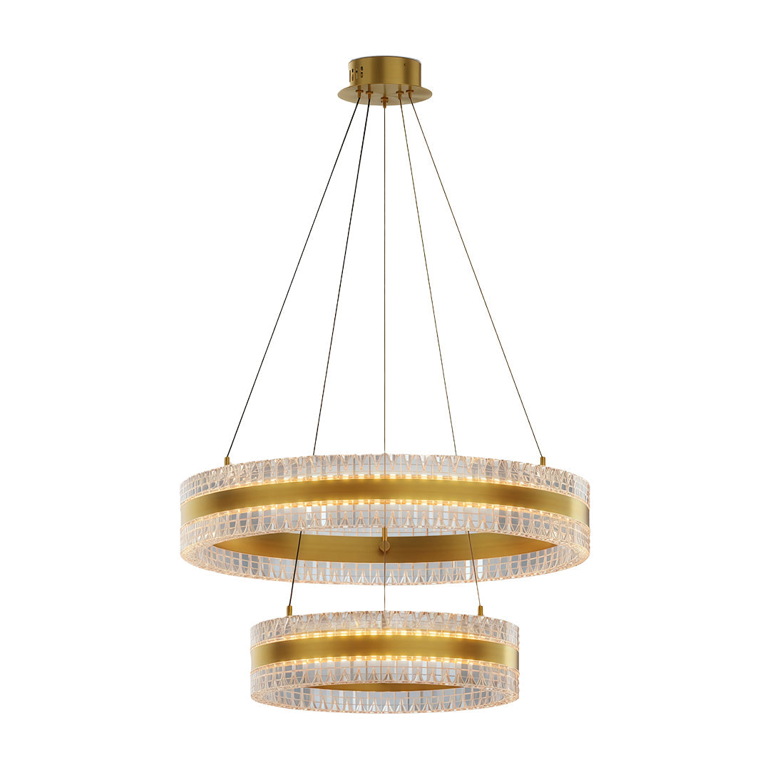Modern Circular Chandelier Minimalist Luxury Ceiling Light