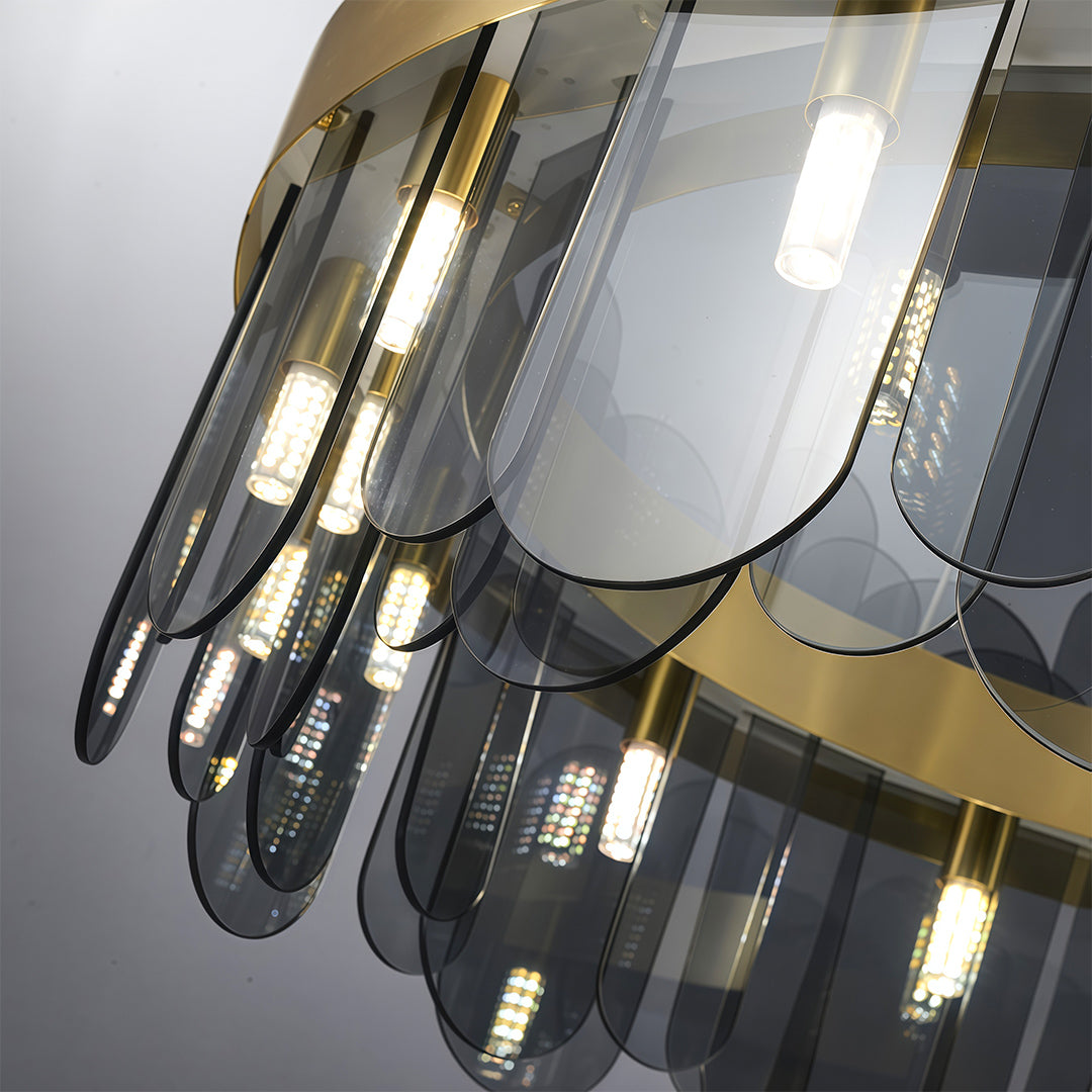 Modern Traditional Chandeliers Luxury Glass Ceiling Light