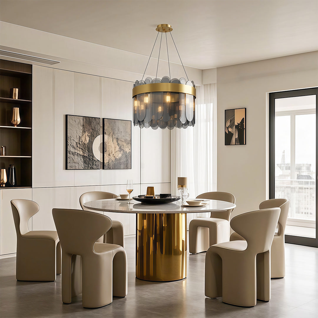 Modern Traditional Chandeliers Luxury Glass Ceiling Light