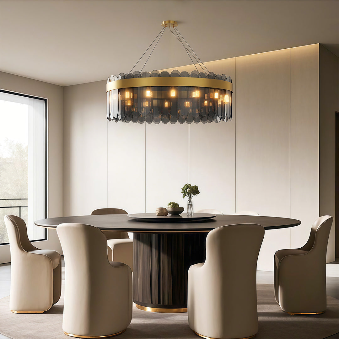 Modern Traditional Chandeliers Luxury Glass Ceiling Light