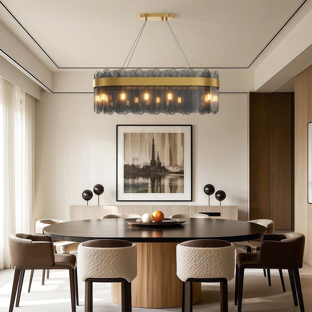 Modern Traditional Chandeliers Luxury Glass Ceiling Light