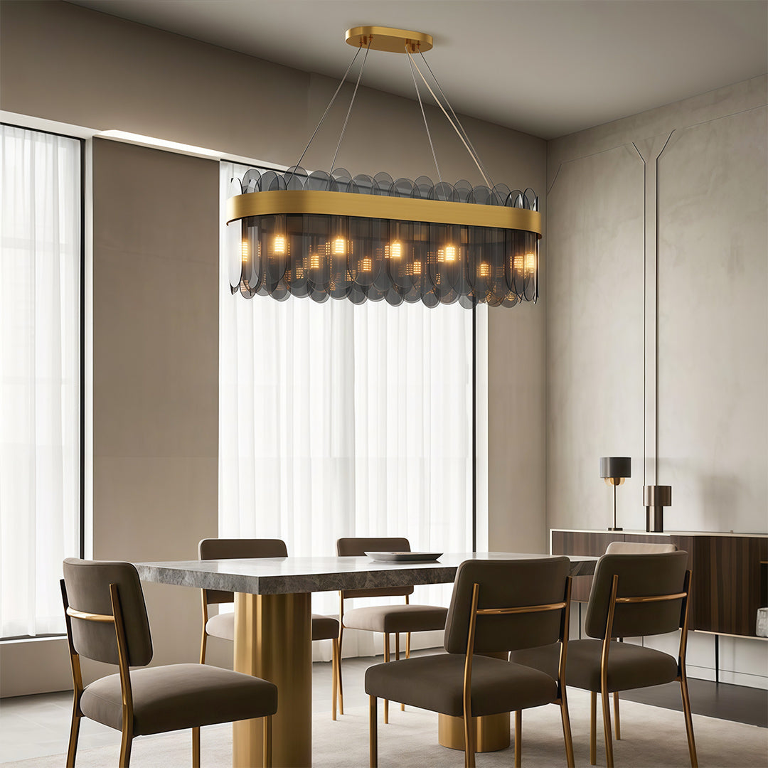 Modern Traditional Chandeliers Luxury Glass Ceiling Light