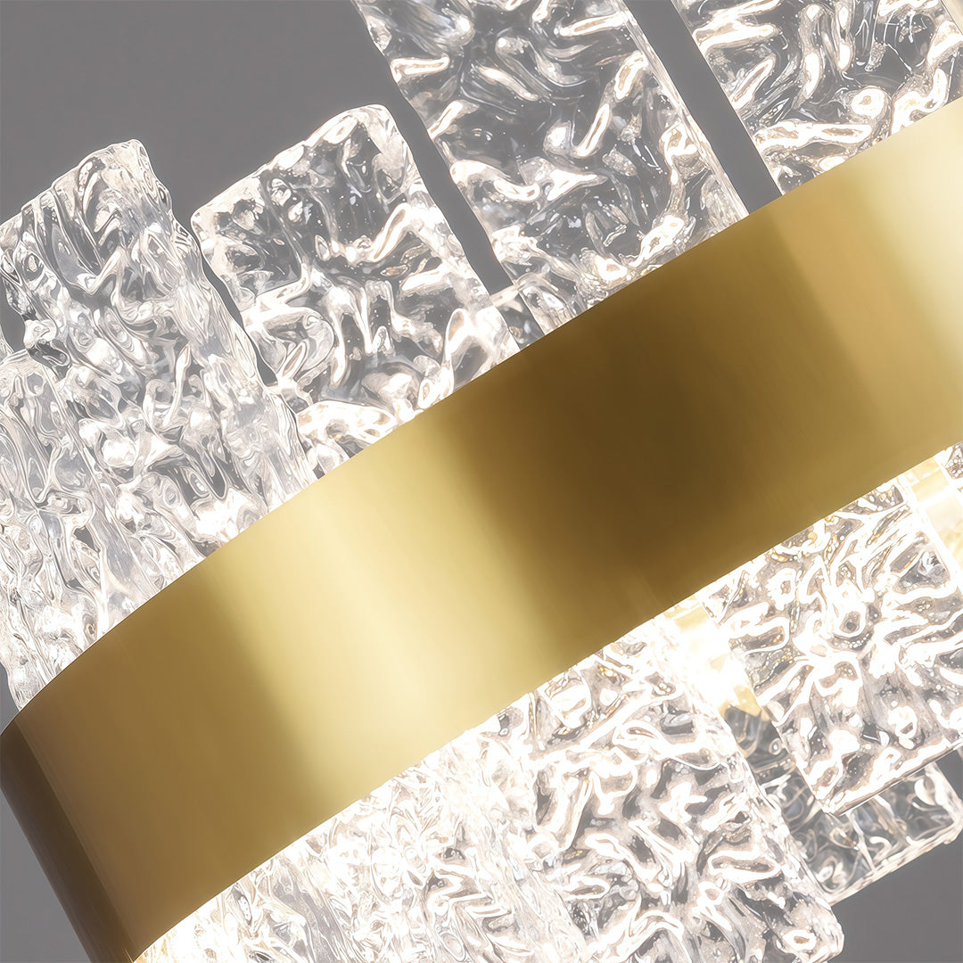 Modern Glass Wall Lights Solid Copper Minimalist Lamp